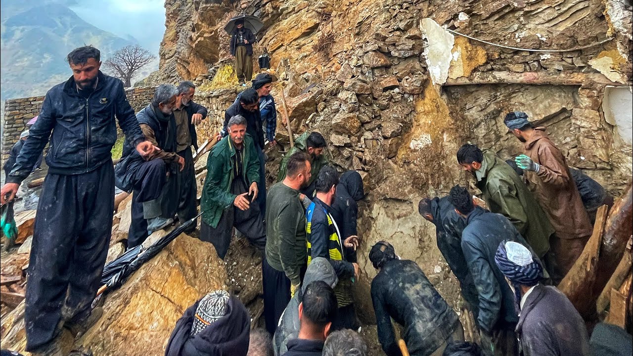 Animal Rescue: Villagers Race Through Flood to Save Trapped Goats