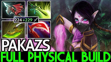 PAKAZS [Templar Assassin] Super Crazy Plays with Full Physical Build Dota 2