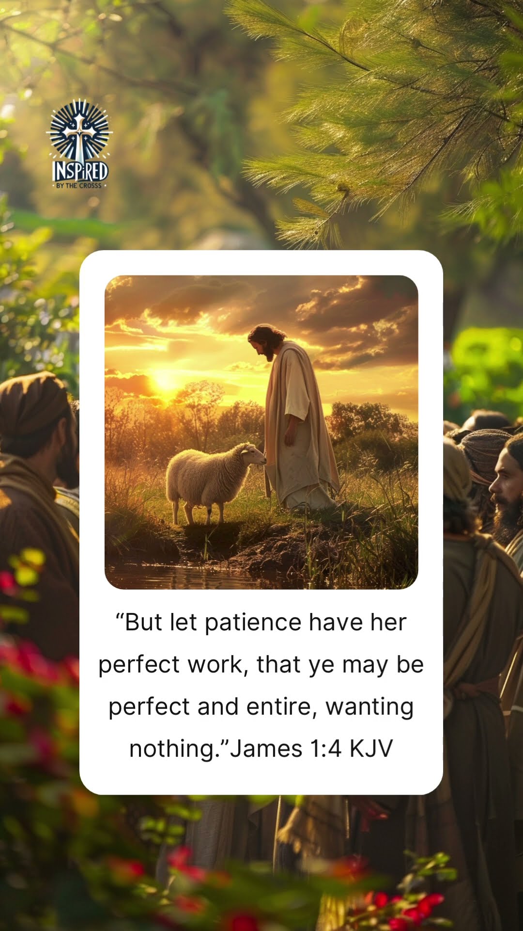 James 1 4 KJV Inspired By The Cross Bible Verse James 1 4 KJV Inspired By The Cross Bible Verse