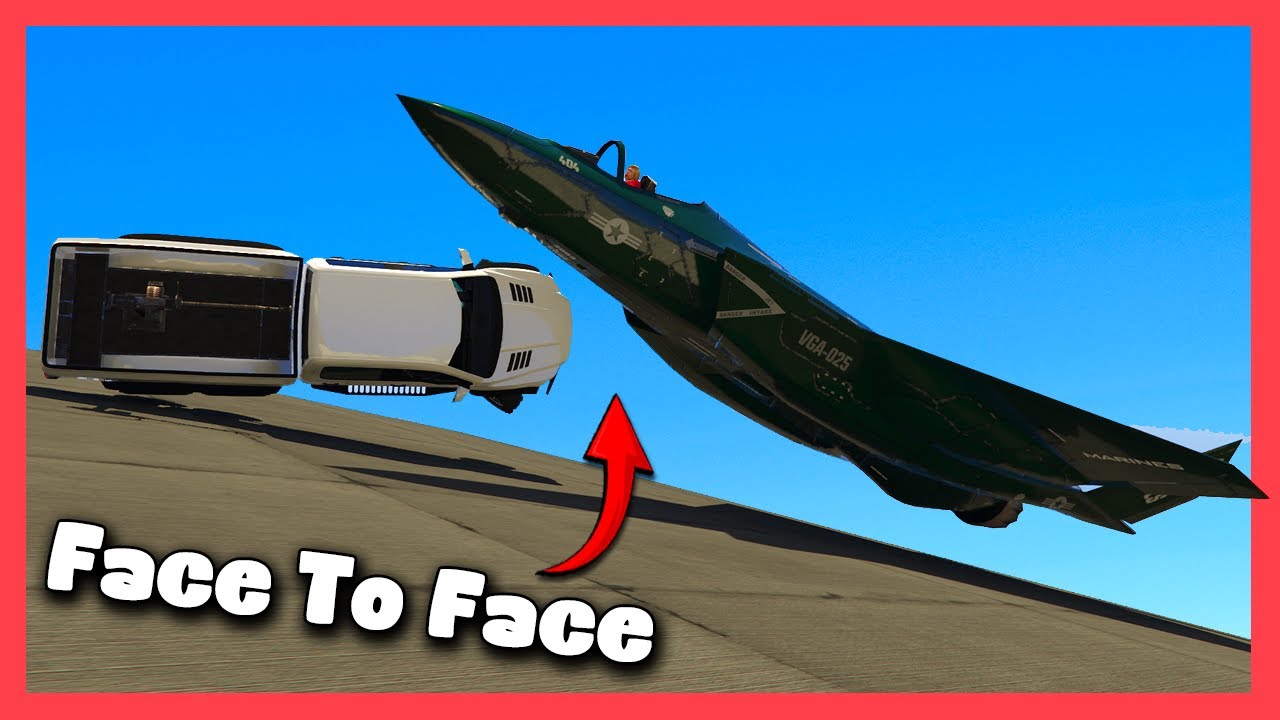 Straaljagers in Face To Face zijn vreselijk! - GTA V Funny Races