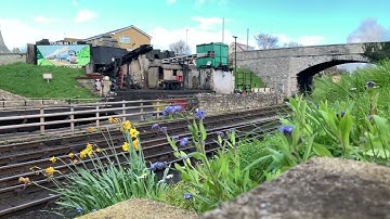 LSWR T3 No.563 thunders out of Swanage.