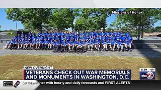 Old Glory Honor Flight Mission 80 returns from Washington