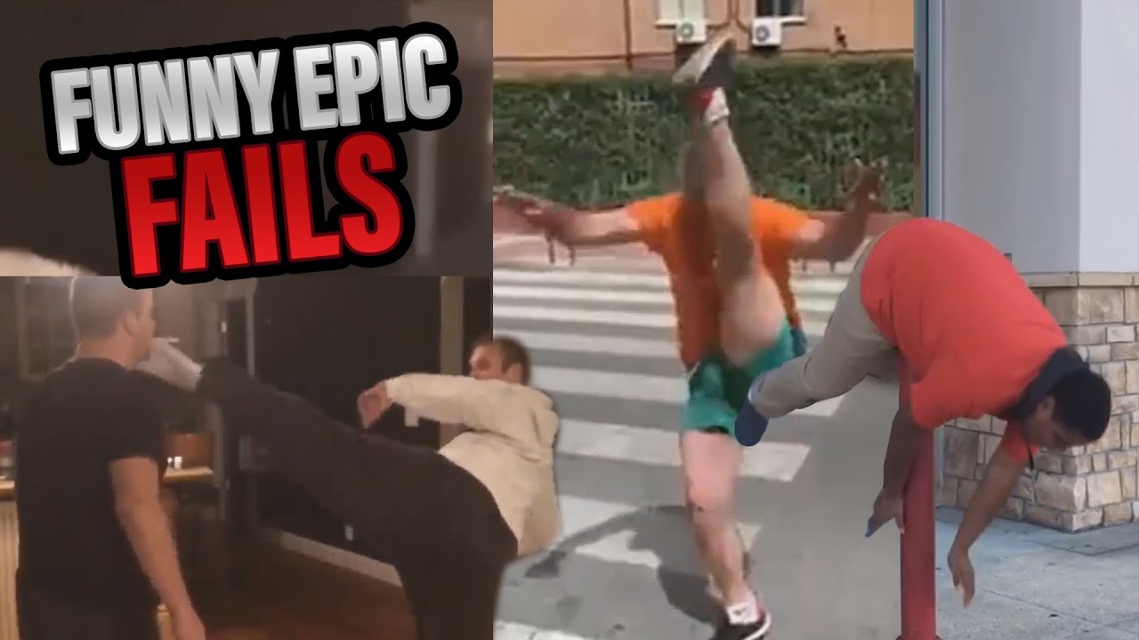 Flopped Fail EPIC FAILS - COLLECTION OF FUNNY FLOOPS AND MISHAPS CAUGHT ON CAM - YouTube