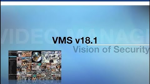 GeoVision GV-VMS V18.1 Setup