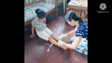 PE112 - How to apply sling and binder, rigid splint, anatomic splint and soft splint