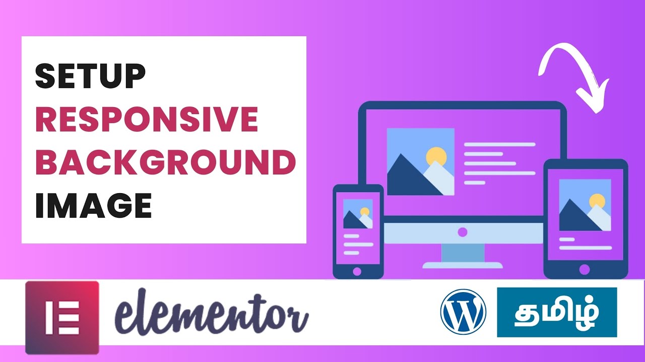 How To Setup a Responsive Background Image On Elementor | Responsive ...
