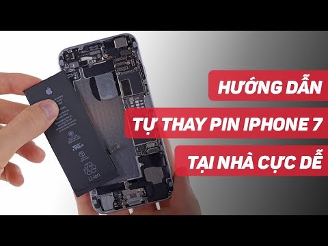 Hướng dẫn tự THAY PIN iPhone 7 bị chai pin tại nhà cực dễ | Điện Thoại Vui