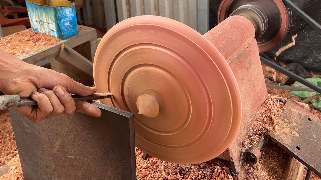 Do Wonderful Things On Wood Lathe | Amazing Change A Piece Of Ugly Wood ...