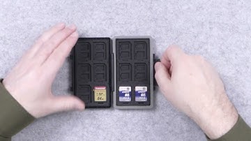 Organize Your SD Cards and Micro SD Cards with JJC Memory Card Case (Review)