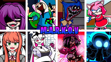 Markov but Different Characters Sing It  / FNF Markov but Everyone Sings It