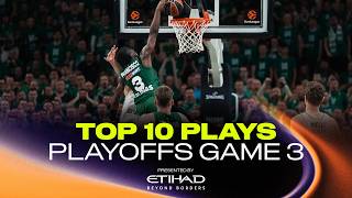 Top 10 Plays | PLAYOFFS GAME 3 Brought the Fire | EuroLeague Basketball 2025-26 screenshot 1