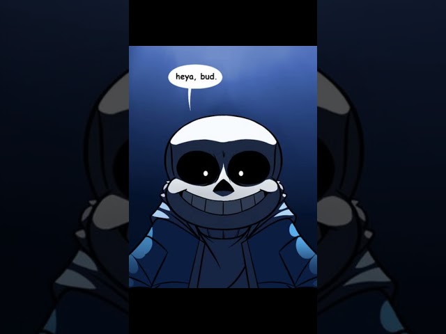 Undertale Sans Confronts Flowey Comic Dub class=