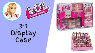 Unboxing and Assembling 3-1 Display Case - LOL SURPRISE Accessory for Storage and Playset