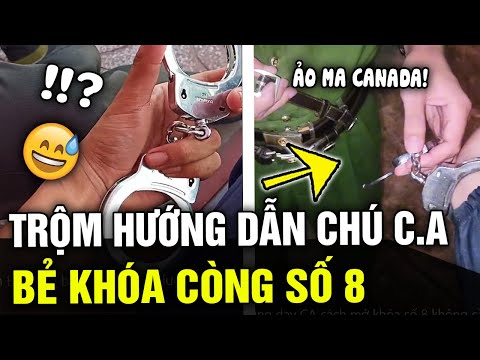 Vừa bị tóm, tên trộm "CẢ GAN" hướng dẫn chú C.A cách "BẺ KHÓA" còng số 8 cực "ẢO MA CANADA" | TÁM TV Vừa bị tóm, tên trộm "CẢ GAN" hướng dẫn chú C.A cách "BẺ KHÓA" còng số 8 cực "ẢO MA CANADA" | TÁM TV