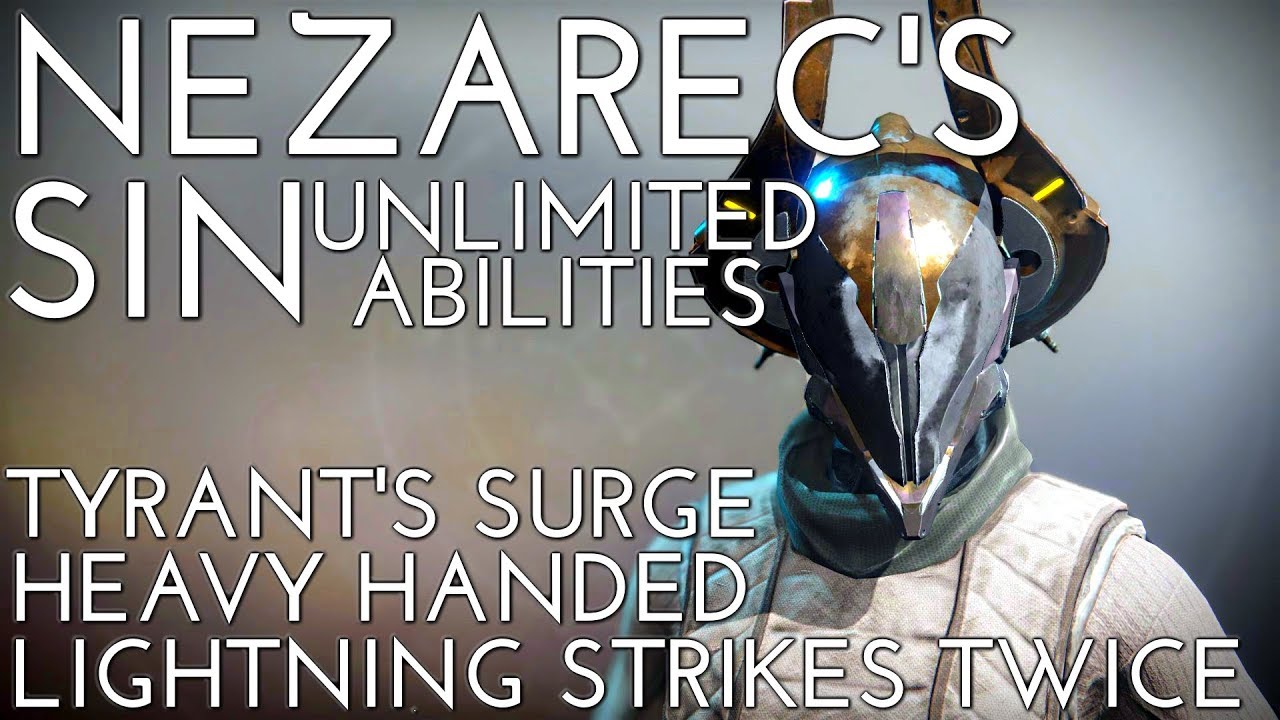 Jayboy - Nezarec's Sin/Tyrant’s Surge - Best Class PvE Warlock in Destiny 2!