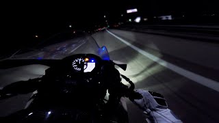 YAMAHA R6 'CHILL' NIGHT RIDE!