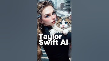 Taylor Swift & Her Cat in AI Form – Too Real to Be Fake 🐱✨ #aiart #fashion #catai