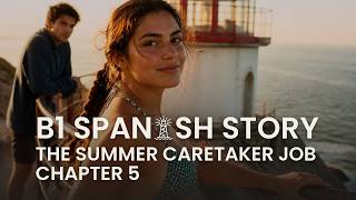 Learn Spanish Comprehensible Input B1 Romance Story The Summer Caretaker Job Chapter 5 Noticias