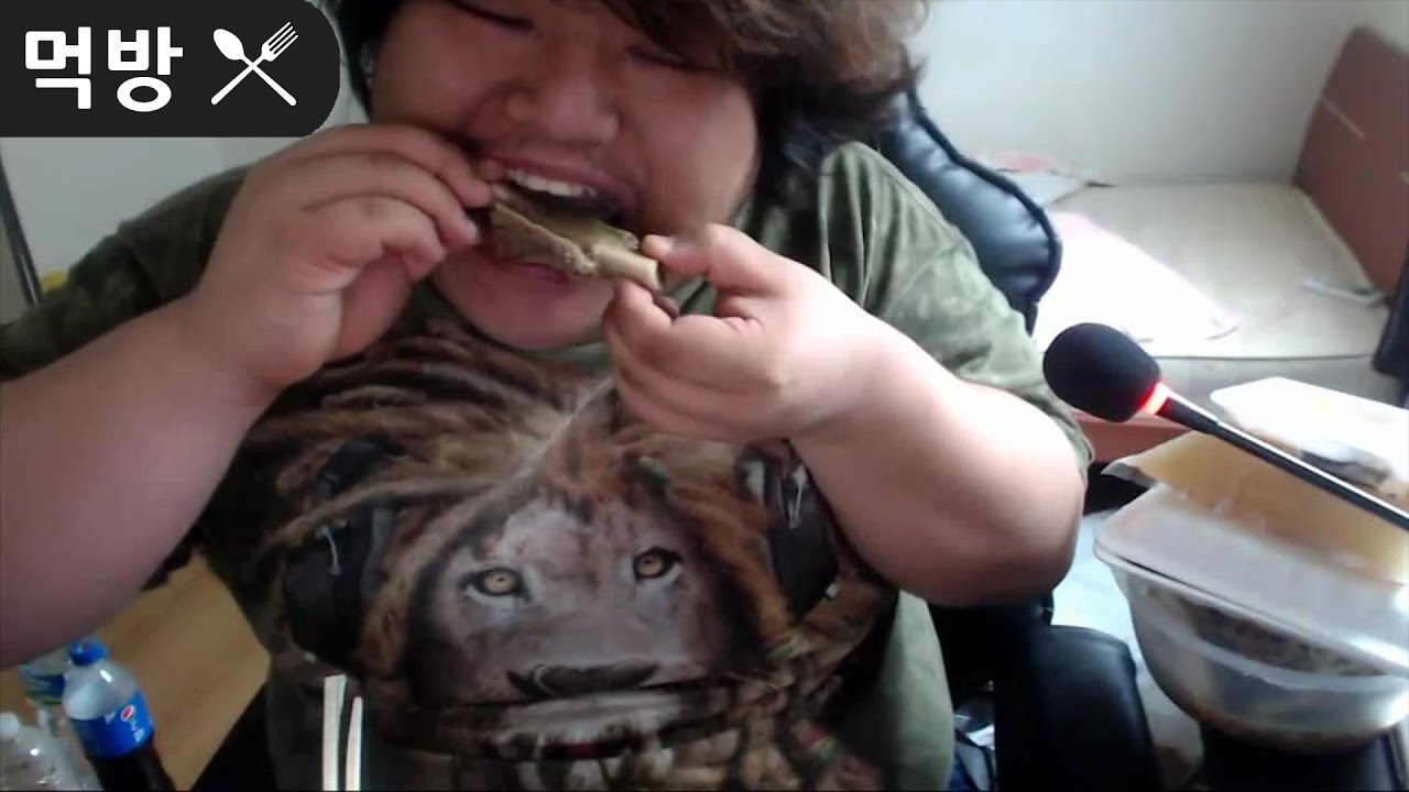 [공혁준] 갈비탕 냉면 만두 먹방 (2016.07.04)