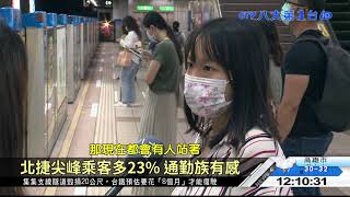 通勤更擠了!開學北捷運量多23% 八大民生新聞 2021090203