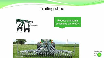 Reducing ammonia emissions from agriculture. Live event 07/09/2021