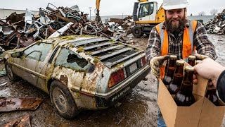 I Traded A Pack Of Beer For A Legendary Delorean Dmc 12 Insane Deal Restoring A Time Machine
