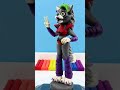 Roxanne Wolf with Clay - FNaF Security Breach. Tutorial. Sculpture timelapse #shorts