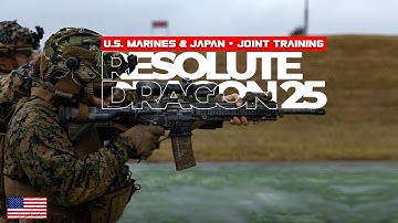 U.S. Marines Train with Japanese Forces During Resolute Dragon 25
