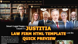 Justitia HTML Template for Lawyers & Law Firms | Live Demo screenshot 5