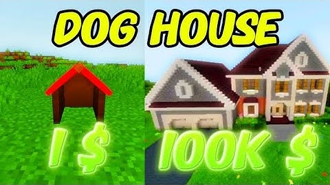 1 $ dog house VS 100000 $ dog house