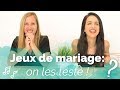 Jeux de mariage et ides danimation 