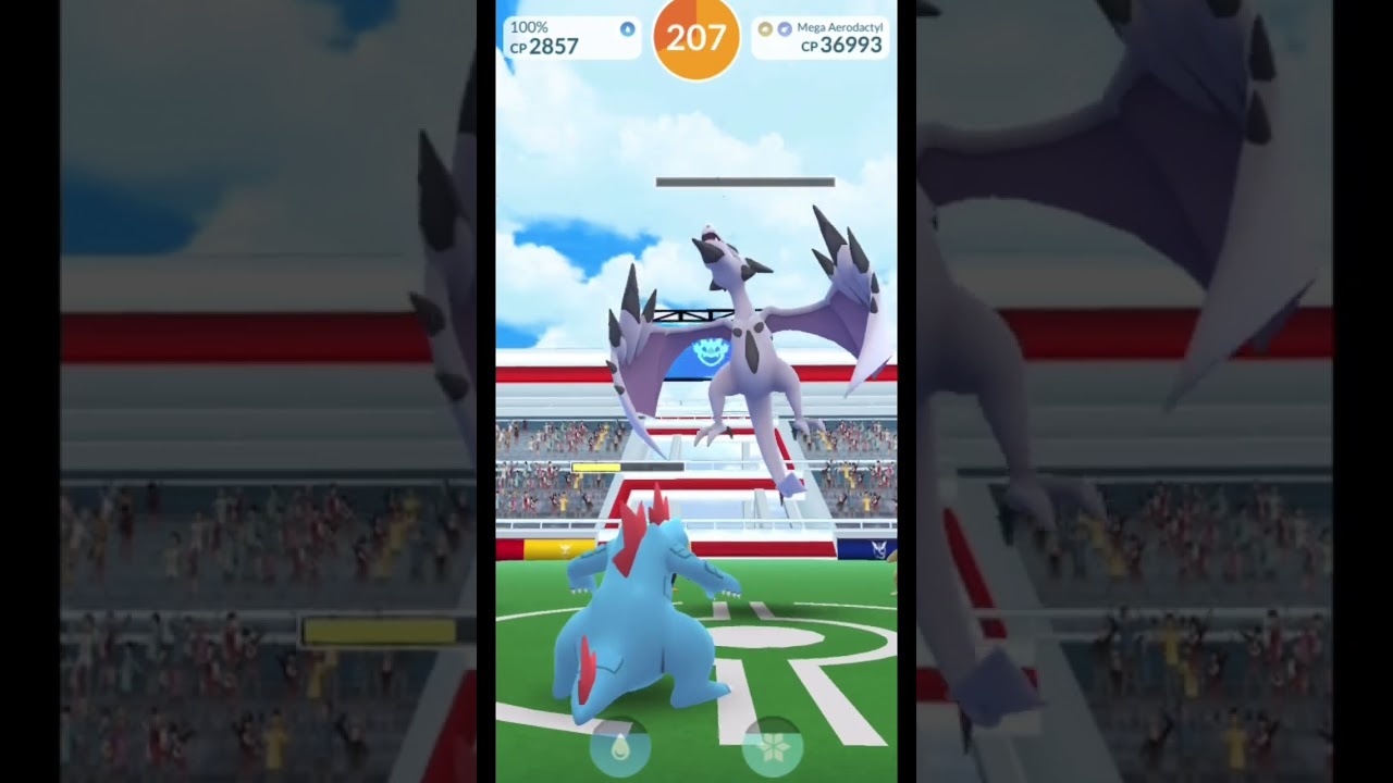 Mega Aerodactyl Raid #2 | Pokemon GO