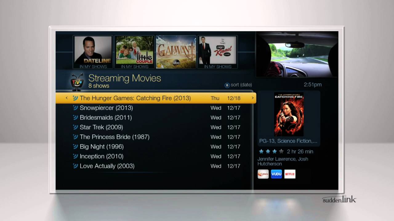 Suddenlink Tip Add Streaming Movies with TiVo