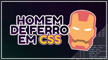 HOMEM DE FERRO | Desenhando com CSS | Armadura do Tony Stark