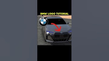 BMW LOGO TUTORIAL Car parking #tlood #carparkingnewupdatev4 #cpm #bmwlogo