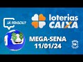 Resultado da Mega-Sena - Concurso nº 2674 - 11/01/2024