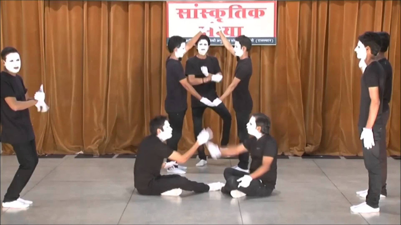 Mime on Save Water