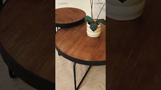 Refined Living with Our Solid Teak Coffee Table Set