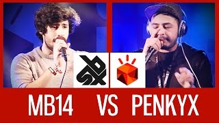 MB14 (FRA) vs PENKYX (BEL) | Grand Beatbox LOOPSTATION Battle '15 | 1/2 Final