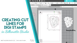 How To | Cut A Digital Stamp With Silhouette Studio