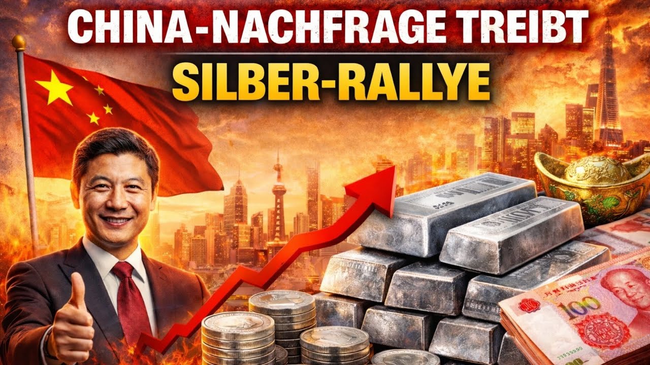 Warum China Silber jetzt antreibt - Nachfrage lässt Silber explodieren!