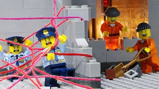Лего Полицейская ловушка с нитью лего город побег из тюрьмы LEGO City Police Prison Break
