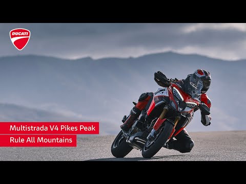 New Ducati Multistrada V4 Pikes Peak