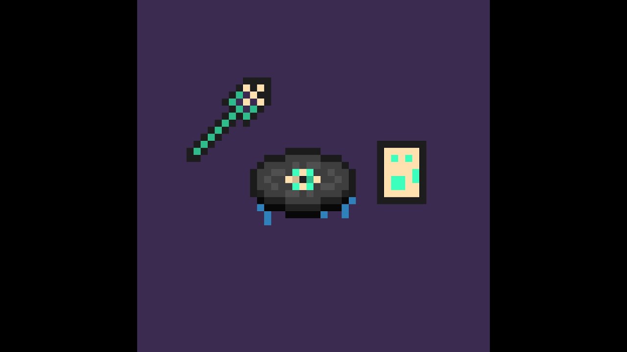 Aquatic Moon-Fan made Minecraft Disc [Beepbox] #minecraft #beepbox ...