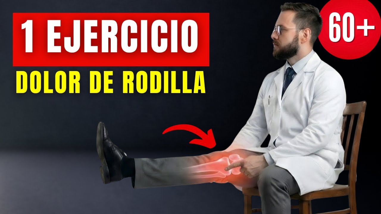 EL ÚNICO ejercicio que necesitas para la ARTROSIS de rodilla (60 años o más)