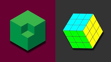 How To Create 3D Cube & Rubik