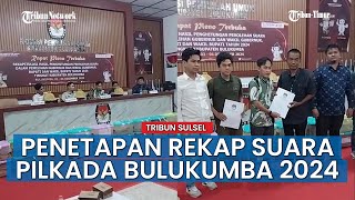 Hot Issue Penetapan Rekap Suara Pilkada Bulukumba Andi Muchtara Edy Manaf Raih 141604 Suara