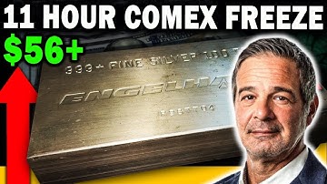 ALERT! Silver SMASHES Record! Price Above $56 After Comex Trading FROZEN | Andy Schectman
