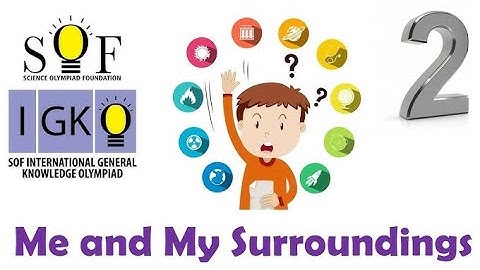 IGKO ( International general knowledge olympiad ) Class 2 | Me and My Surroundings #igko #olympiad 🥇