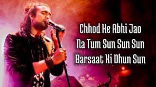 Barsaat Ki Dhun (Lyrics) Jubin Nautiyal | Karishma Sharma, Gurmeet Choudhary |Rashmi Virag, Rochak K